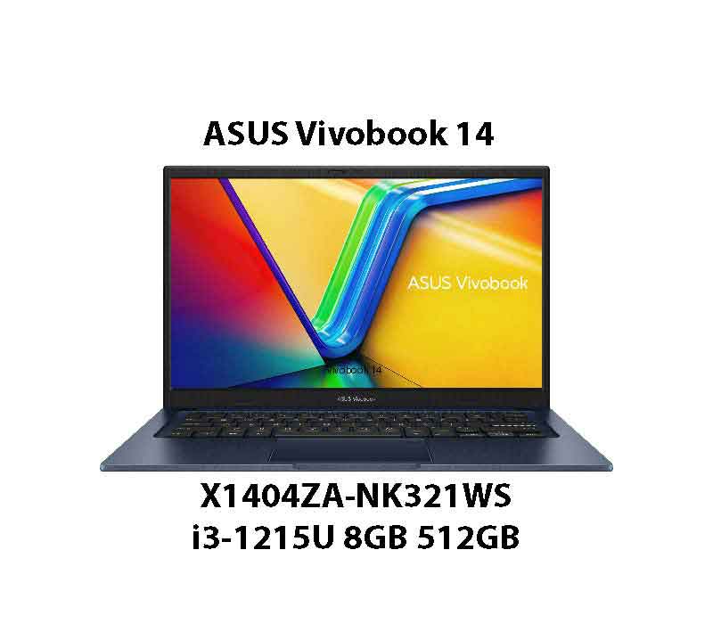 ASUS Vivobook 14 X1404ZA-NK321WS i3-1215U Laptop