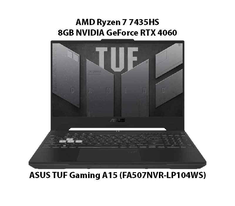 ASUS TUF Gaming A15 (FA507NVR-LP104WS) Ryzen 7 7435HS 8GB RTX 4060 16GB 512GB 15.6-inch Laptop