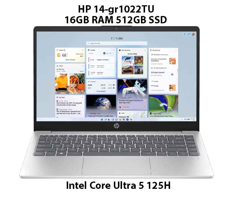 HP 14-gr1022TU Intel Core Ultra 5 125H 16GB 512GB SSD Laptop