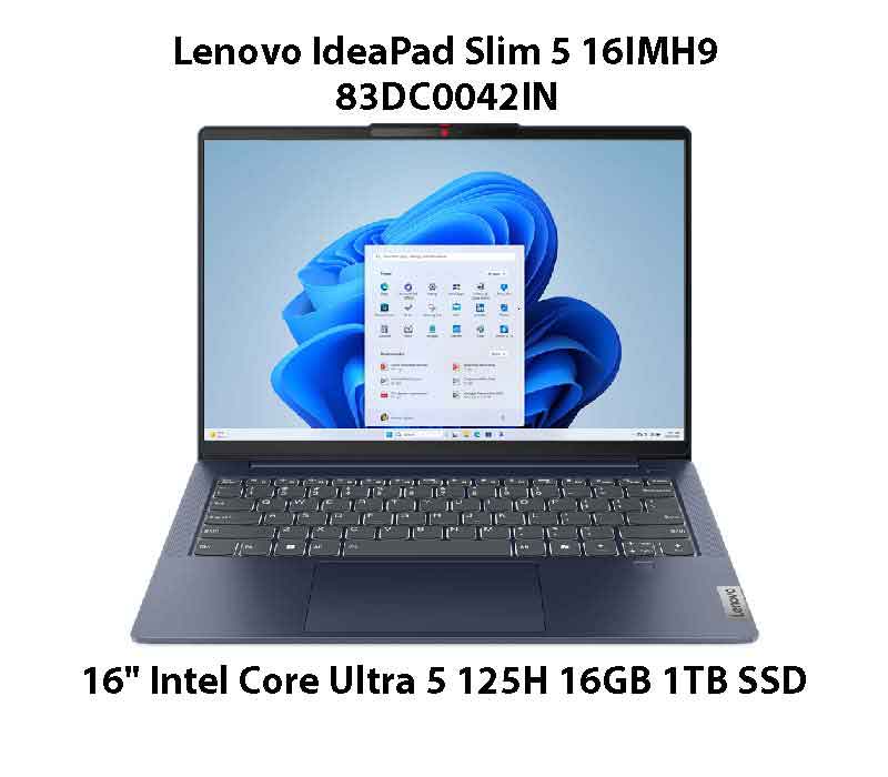 Lenovo IdeaPad Slim 5 16IMH9 Laptop 83DC0042IN