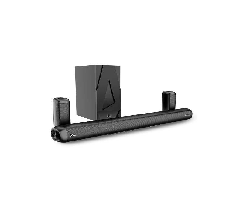 boAt Aavante Bar 5500DA Dolby Atmos Soundbar with 500W Immersive Sound, 5.1.2 Channel with Wired Sub Woofer