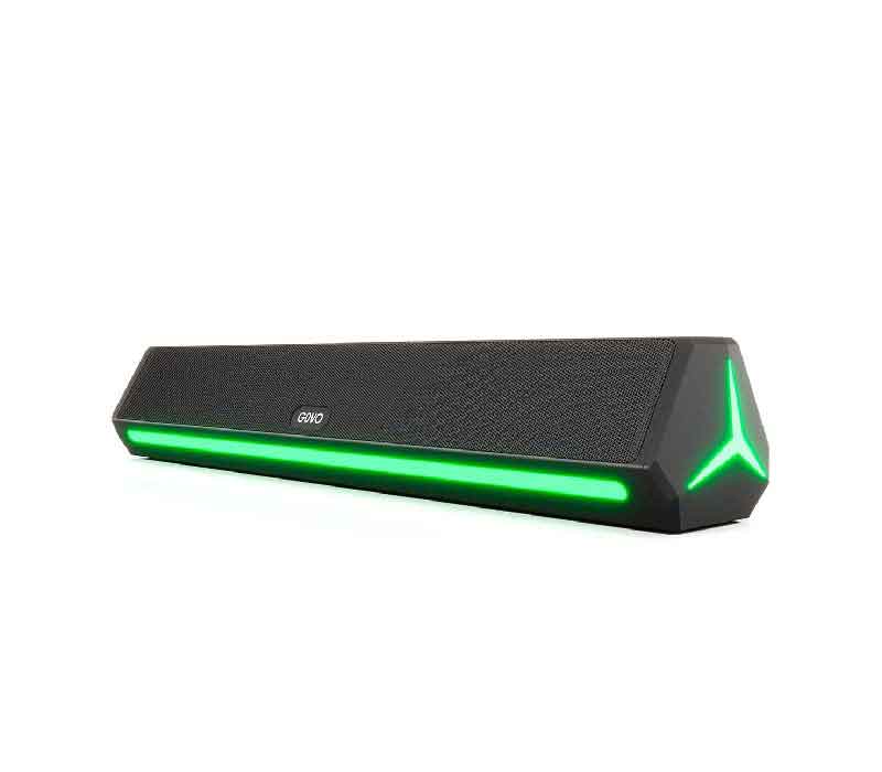 GOVO GOSURROUND 300, 25W Bluetooth SoundBar, 2000 Mah Battery, 2.0ch with RGB Led