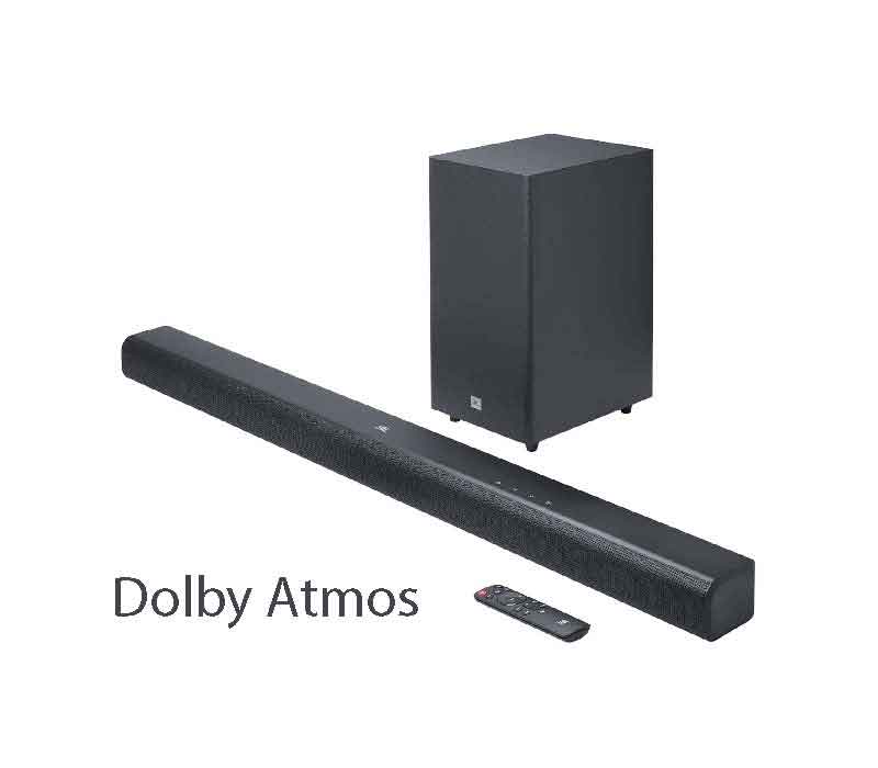 JBL Cinema SB590 Deep Bass, Dolby Atmos Soundbar with Wireless Subwoofer