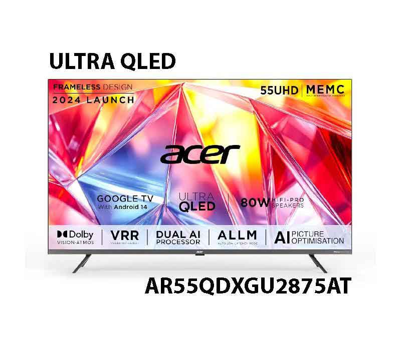 Acer 55 inch AR55QDXGU2875AT Super QLED TV