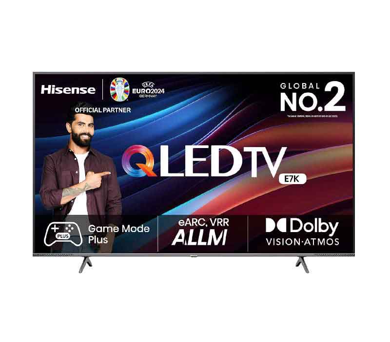 Hisense E7K 55 inches 4K Ultra HD Smart QLED TV 55E7K