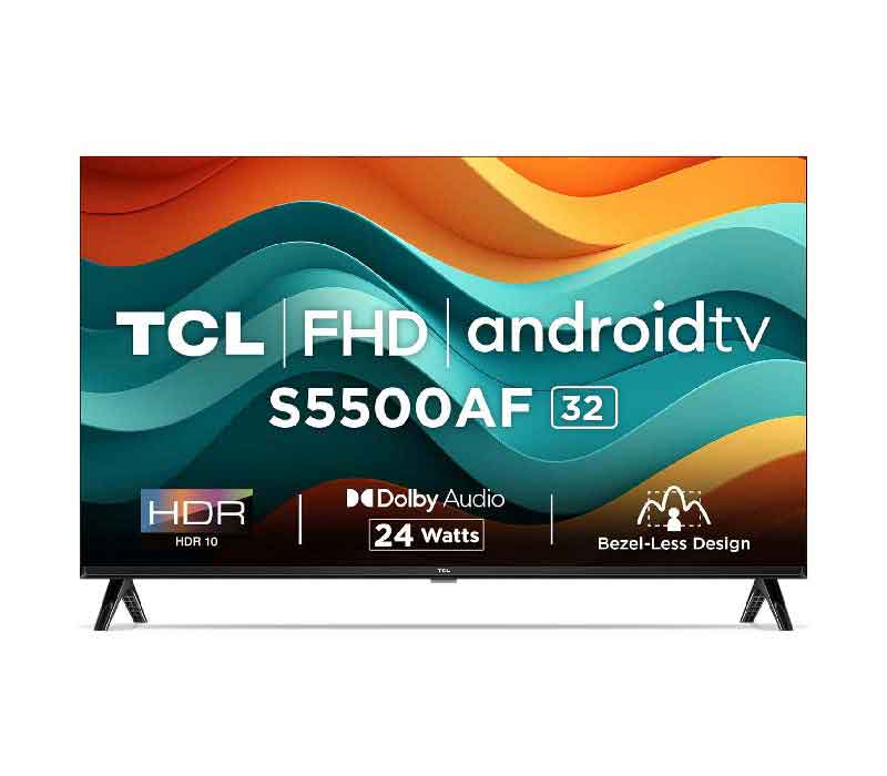 TCL 32 inches S Series FHD Smart Android LED TV 32S5500AF