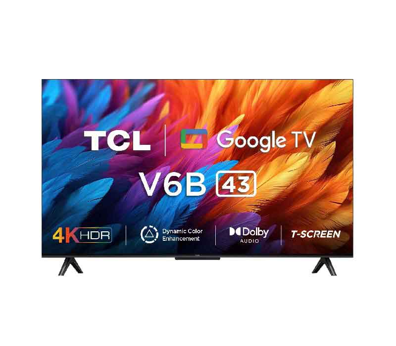 TCL V6B 43 inch 4K UHD LED Google TV 43V6B