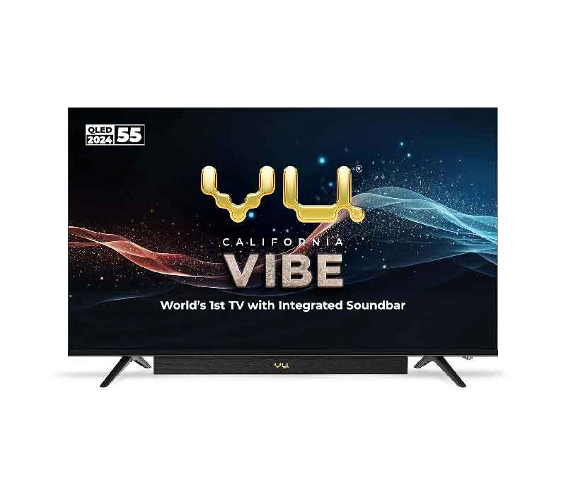 Vu 55 inches Vibe Series QLED 4K Google TV 55VIBE24