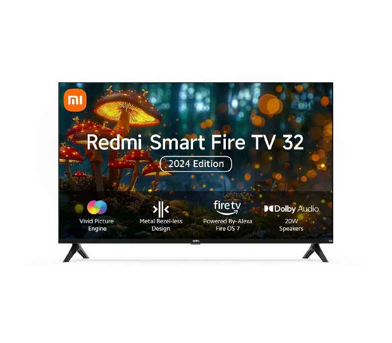 Redmi 32-inch F-Series HD Smart LED Fire TV L32MA-FVIN 2024 Model
